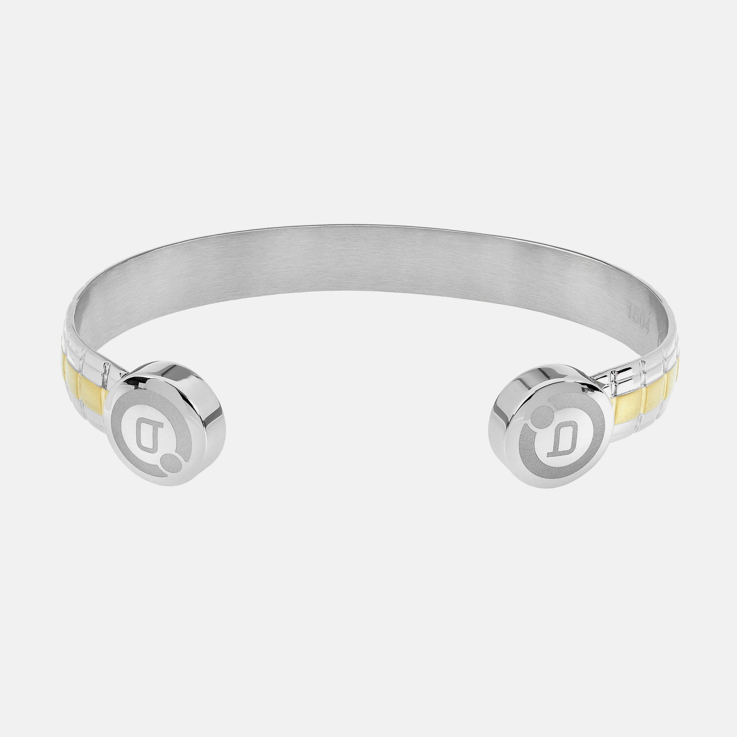 Lux Two Tone Magnetic Bangle (Small)