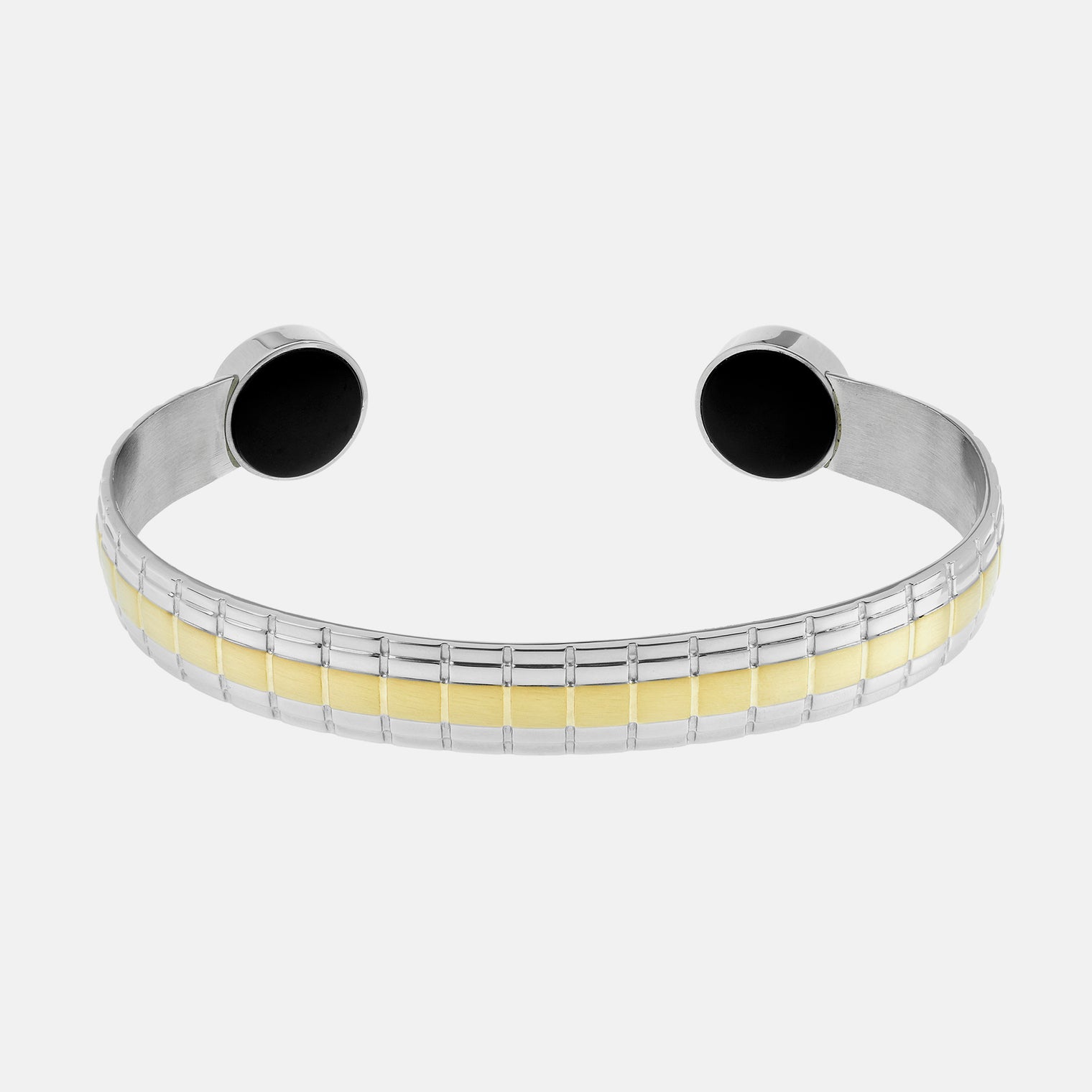 Lux Two Tone Magnetic Bangle (Small)
