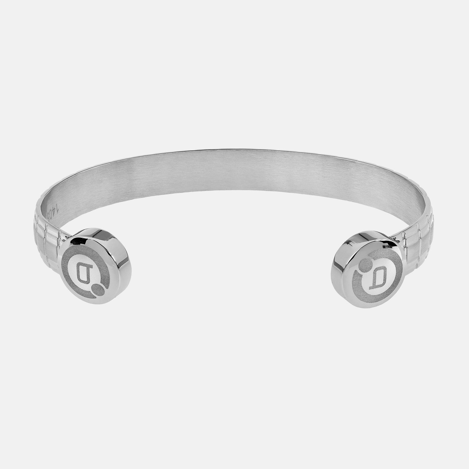 Lux Double Finish Magnetic Bangle (Small)