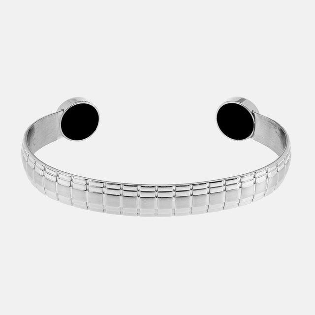 Lux Double Finish Magnetic Bangle (Small)