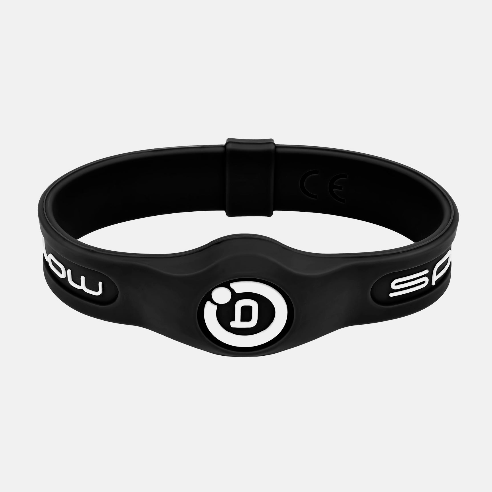 Sport Magnetic Wristband Black/White – Bioflow UK