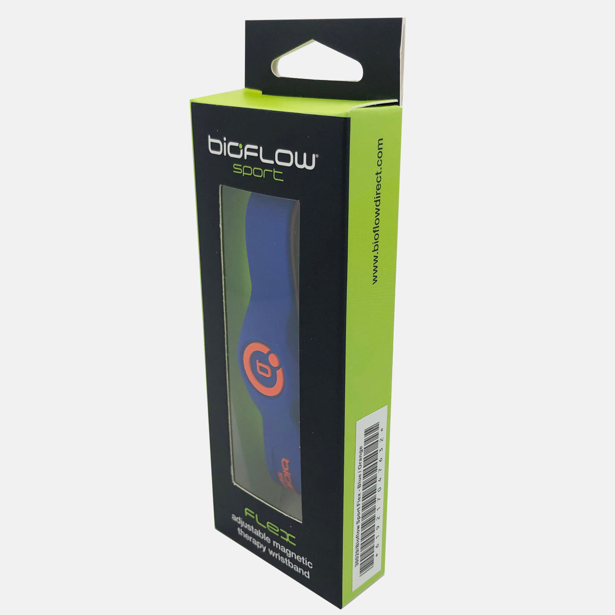 Biofloe Sport Flex Magnetic Wristband Blue/Orange – Bioflow UK